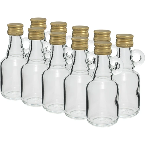 Garrafa Galonik 40 ml com tampa, 10 unid.