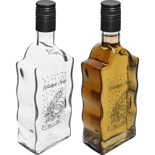 Garrafa Klasztorna 500 ml com tampa de rosca, impressão «Pai Natal», 1 unid. - 3