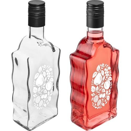 Garrafa Klasztorna 500 ml com tampa de rosca e impressão «Frutos» modelo 1 - 4