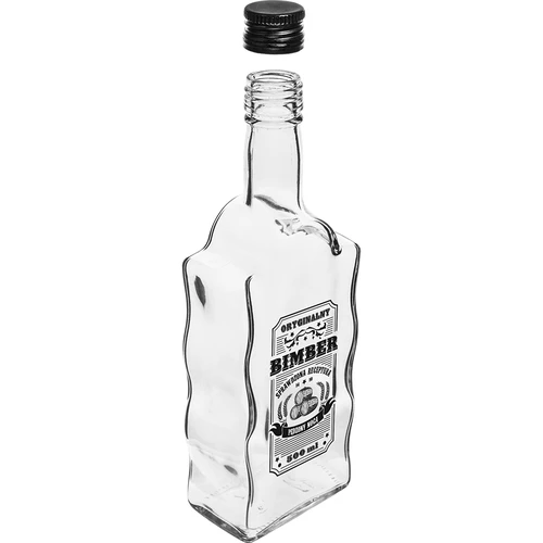 Garrafa Klasztorna 500 ml com tampa de rosca, impressão «Bimber», 1 un. - 4