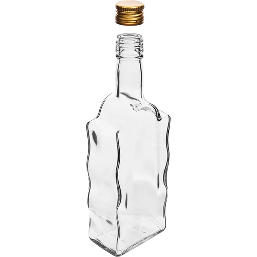 Garrafa Klasztorna 500 ml, com tampa de rosca, vidro transparente - 6 unid. - 2