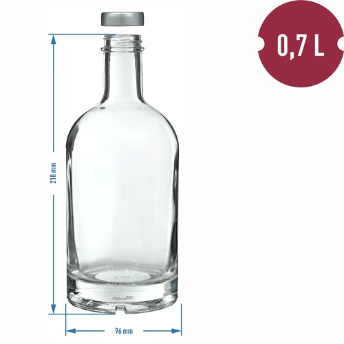 Garrafa Miss Barku 700 ml com tampa de rosca, 1 unidade - 5