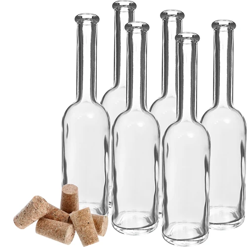 Garrafa para licor 100 ml - conjunto de 6 unidades + 6 rolhas - 3