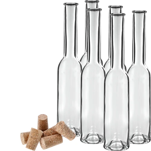 Garrafa para licor 200 ml, 6 unid. + 6 rolhas 23/18 - 3