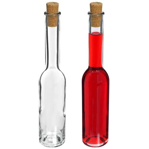 Garrafa para licor 200 ml, 6 unid. + 6 rolhas 23/18 - 6