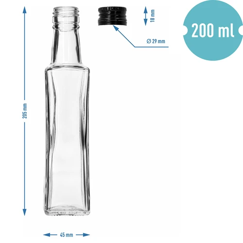 Garrafa Olimp 200 ml com tampa de rosca, 1 unidade - 8