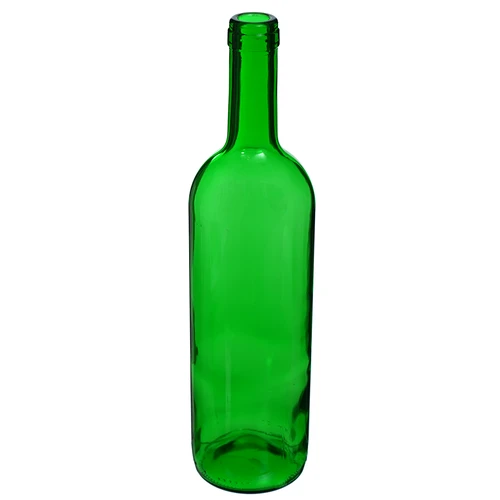 Garrafa para vinho 0,75 L verde - embalagem de 8 unidades - 3