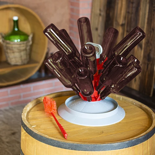 Garrafa para vinho 750 ml castanha — pack de 8 unid. - 8