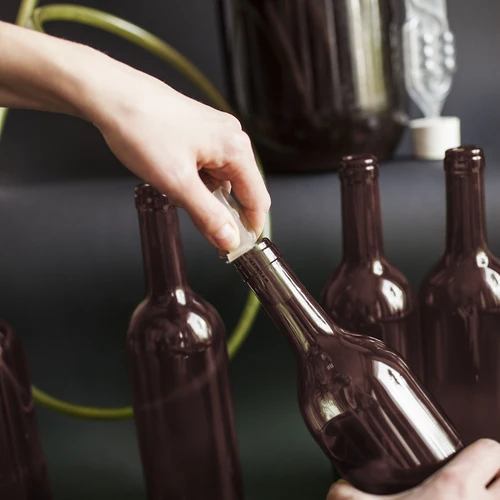 Garrafa para vinho 750 ml castanha — pack de 8 unid. - 9