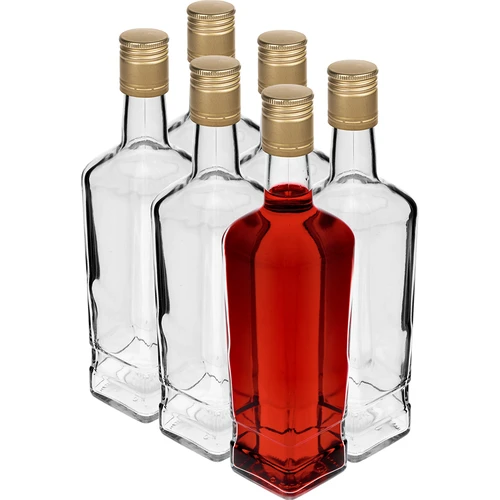 Garrafa Pryncypalna 500 ml com tampa, 6 unidades - 2