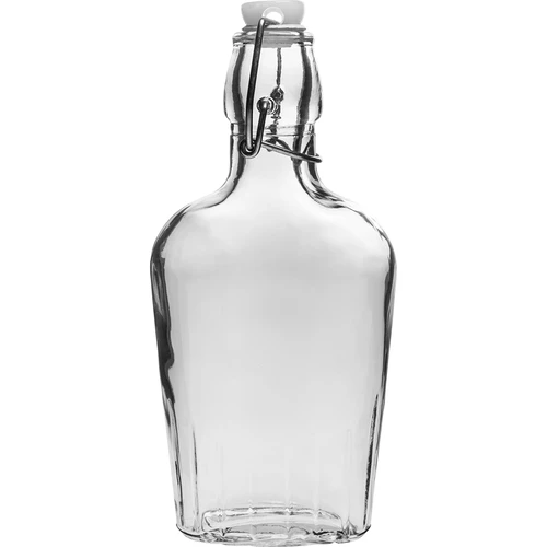 Garrafa tipo cantil 250 ml com fecho hermético
