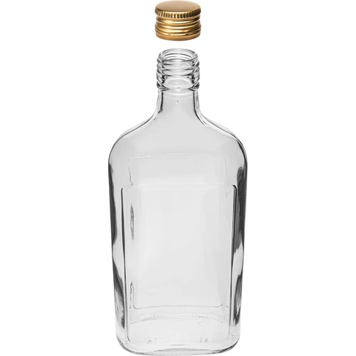 Garrafa tipo cantil 500 ml com tampa de rosca, 6 unidades - 4