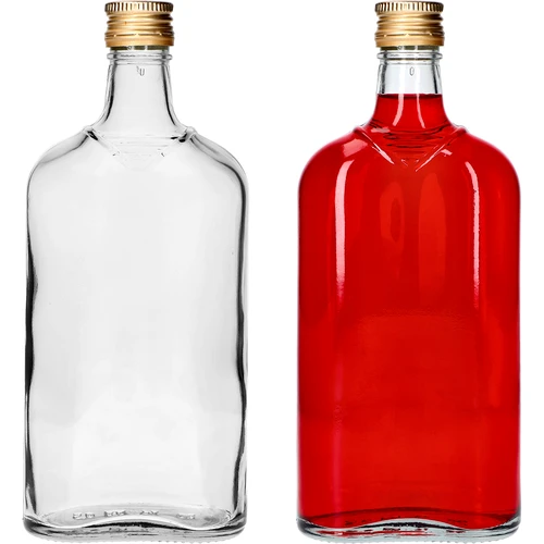 Garrafa tipo cantil 500 ml com tampa de rosca, 6 unidades - 7