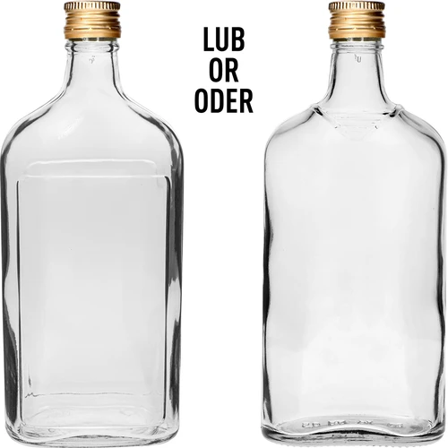 Garrafa tipo cantil 500 ml com tampa de rosca, 6 unidades - 2