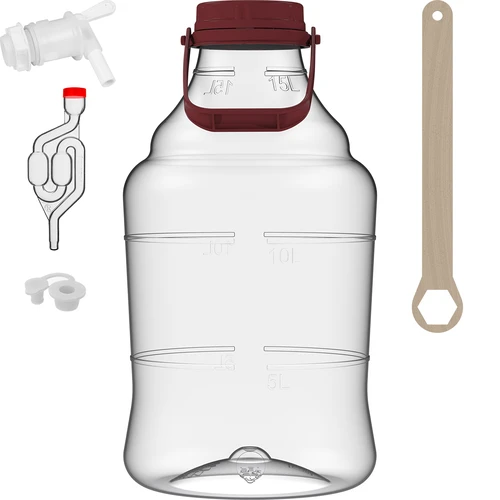 Garrafão 15 L com pega e torneira - 2