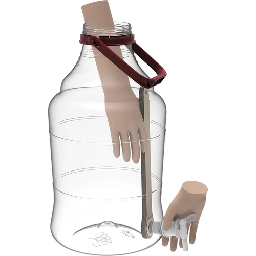 Garrafão 15 L com pega e torneira - 7