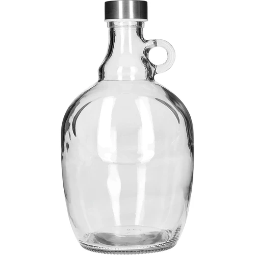 Garrafão Dama 1,5 L, com tampa metálica de rosca 43 mm e pega