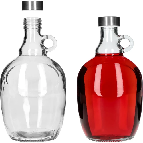 Garrafão Dama 1,5 L, com tampa metálica de rosca 43 mm e pega - 3