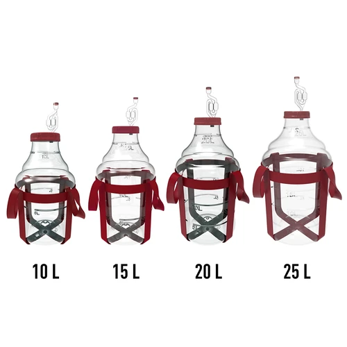 Garrafão para vinho leve, inquebrável, com arnês de transporte, 20 L - 7