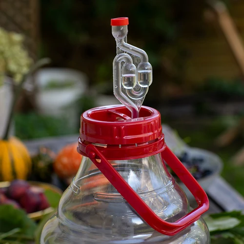 Garrafão para vinho leve, inquebrável, com pega, 15 L - 8