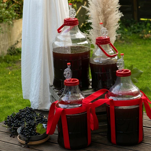 Garrafão para vinho leve, inquebrável, com pega, 20 L - 11