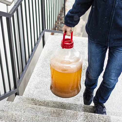 Garrafão para vinho leve, inquebrável, com pega, 20 L - 15