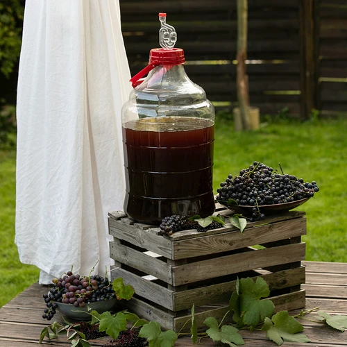 Garrafão para vinho leve, inquebrável, com pega, 20 L - 8