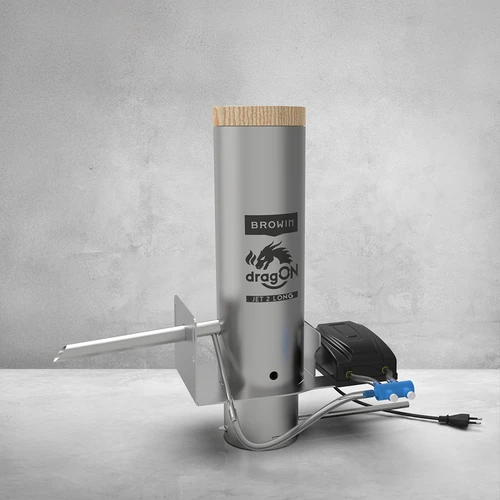 Gerador de fumo dragON JET 2 LONG com gaveta de cinzas - 11