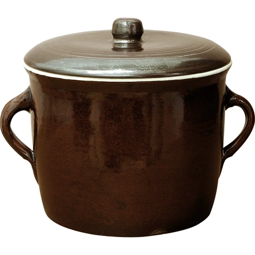Grés — pote 5 l simples com tampa