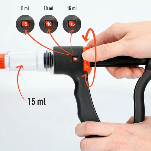 Injetor de salmoura semiautomático para charcutaria, com conjunto de agulhas e mangueira - 7