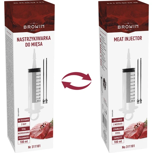 Injetor para carnes 100 ml + 2 agulhas - 11