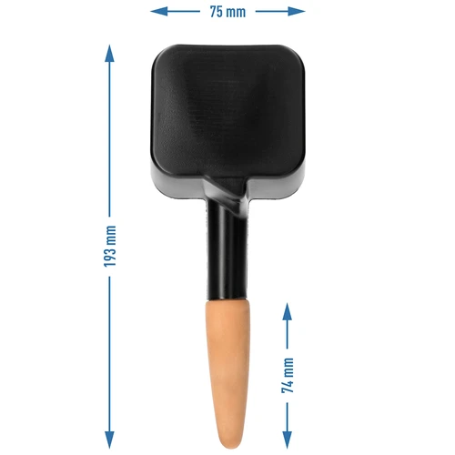Irrigador para plantas – placa de ardósia preta com estaca de cerâmica, 200 ml - 5