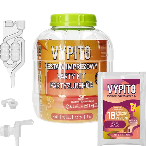 Kit de festa - Vypito Maracujá e Pêssego