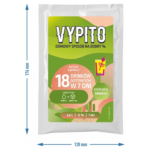 Kit de festa - Vypito Matcha e alperce - 5