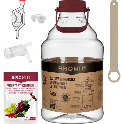 Kit de Vinificação Easy – uma forma fácil de fazer vinho caseiro