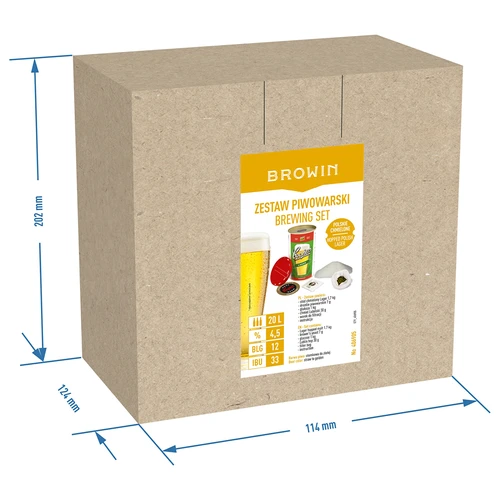 Kit para cerveja - com lúpulos polacos, 20 L - 7