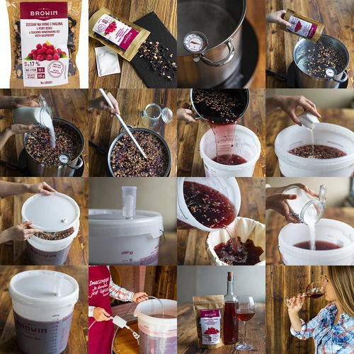Kit para Vinho 4 ESTAÇÕES - Framboesa - 5