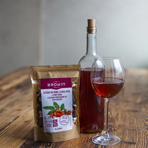 Kit para vinho 4 PORY ROKU - Rosa-brava - 4