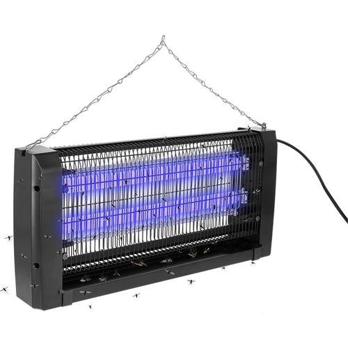 Lâmpada mata-insetos UVA 20 W, preta - 3