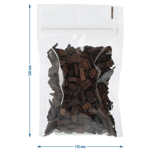 Lascas de carvalho de tosta forte para aromatizar bebidas alcoólicas (whisky, bourbon, brandy, conhaque, cerveja), 50 g - 7