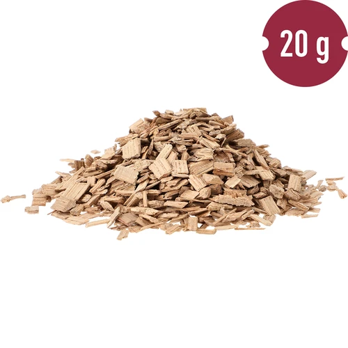 Lascas de carvalho naturais (não tostadas), 20 g - 4