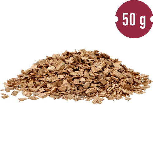 Lascas de carvalho naturais para aromatizar bebidas alcoólicas (whisky, vinho branco), 50 g - 5