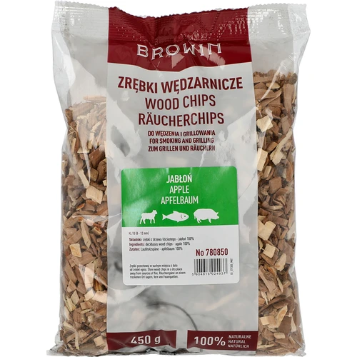 Lascas para fumagem/grelhar, macieira, 450 g, classe 10