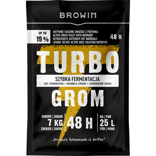 Levedura de destilaria Turbo Grom 48h