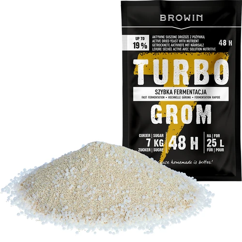 Levedura de destilaria Turbo Grom 48h - 3