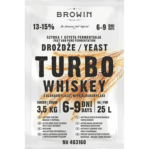 Levedura de destilaria Turbo Whiskey - 2