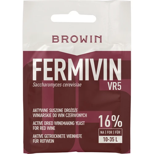 Levedura enológica Fermivin VR5, 7 g