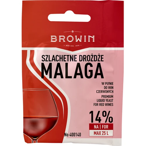 Levedura enológica Malaga, 20 ml