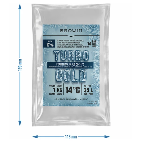 Levedura Turbo Cold 120 g - 7