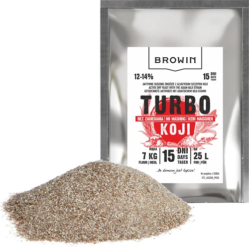Levedura Turbo Koji para destilação, 50 g (sem mosturação!) - 3
